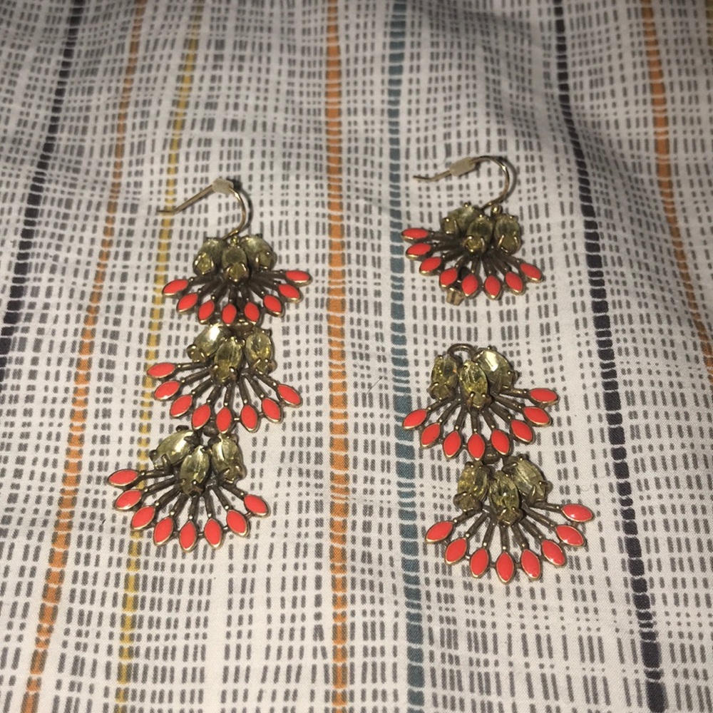 Stella & Dot multi-way drop earrings
